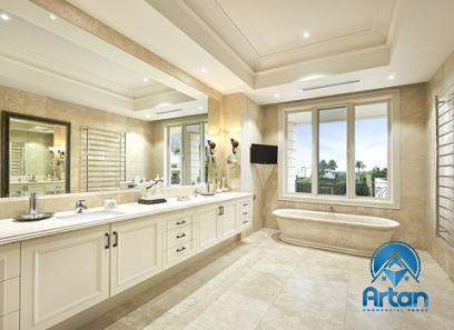 The price and purchase types of white travertine floor