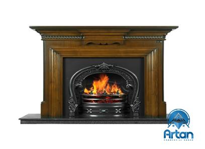 Introducing stone facade on fireplace + the best purchase price